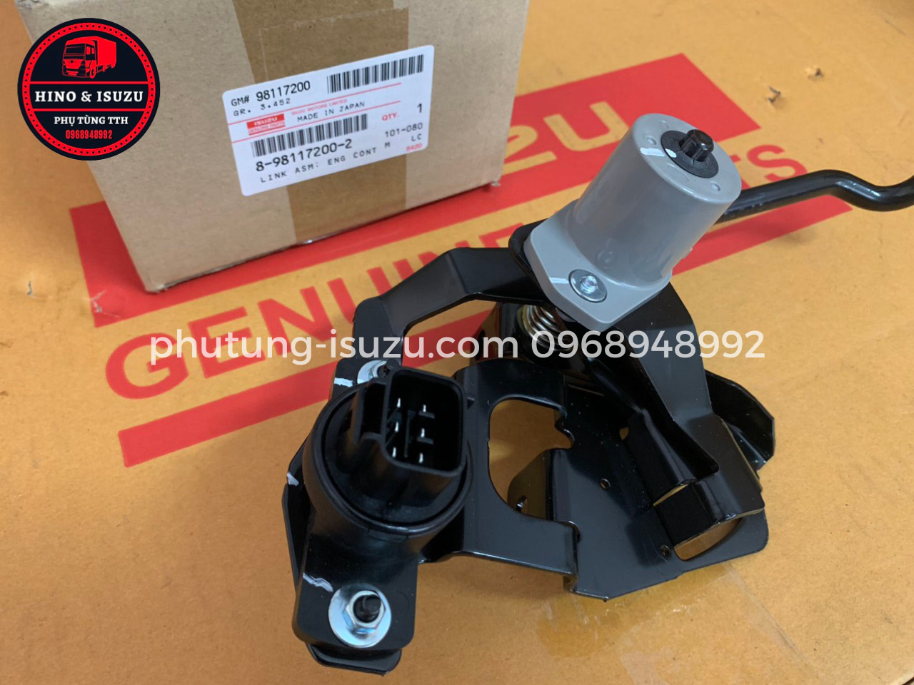 CỤM CHÂN GA ISUZU FVM 1500