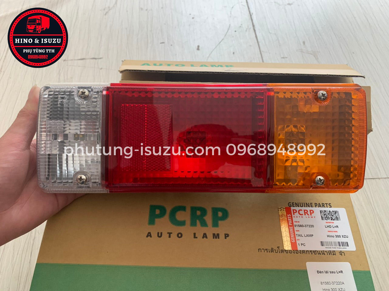 đèn hậu hino 300 xzu